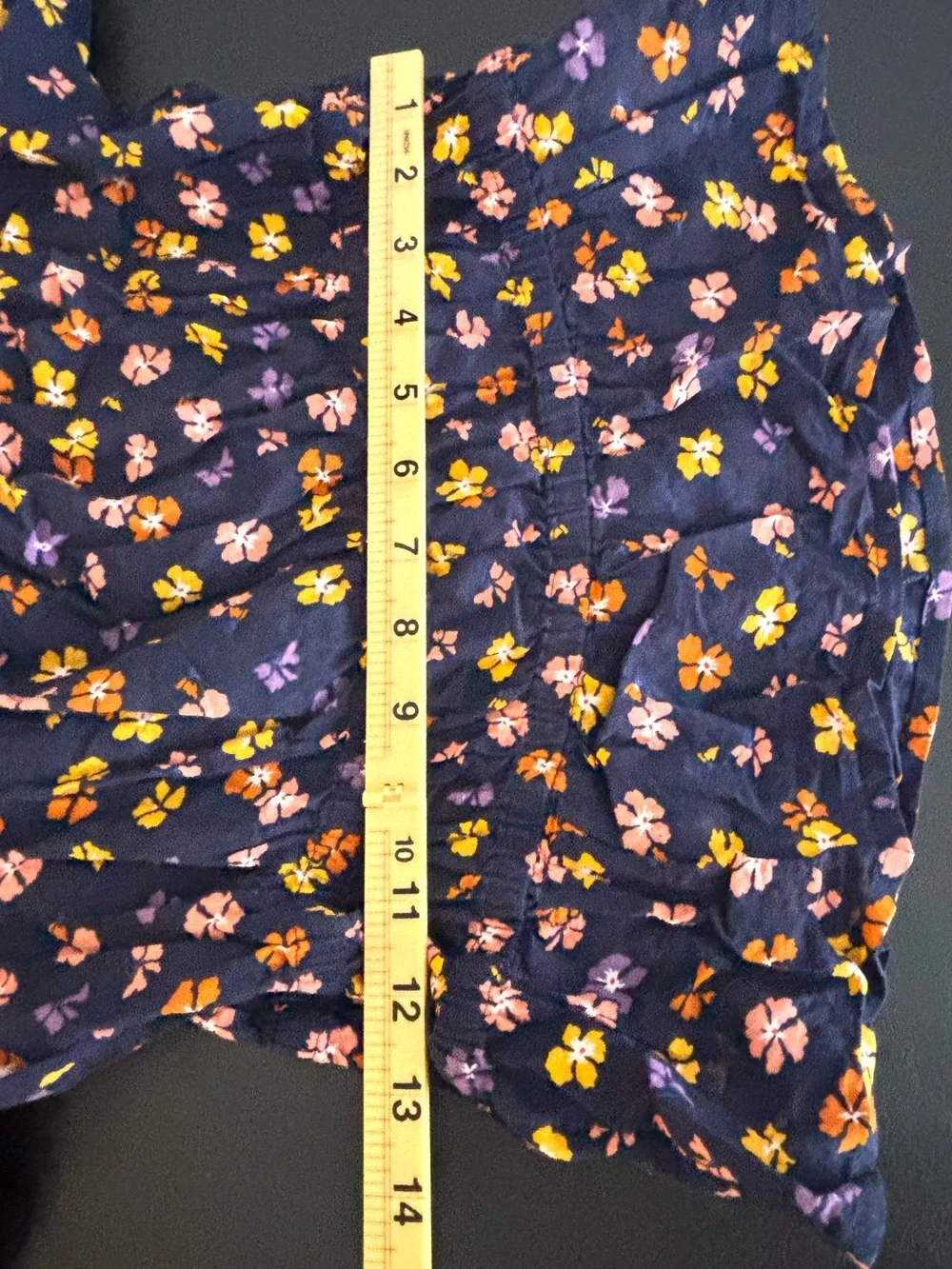 Madewell Aloha Floral Puff Sleeve Blouse SZ S
